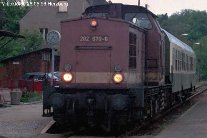 Kein weiteres Foto der Lok 670 vorhanden