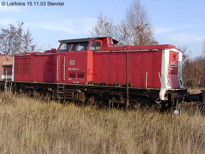 Kein weiteres Foto der Lok 674 vorhanden