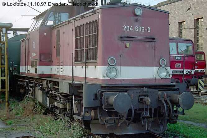 Kein weiteres Foto der Lok 686 vorhanden