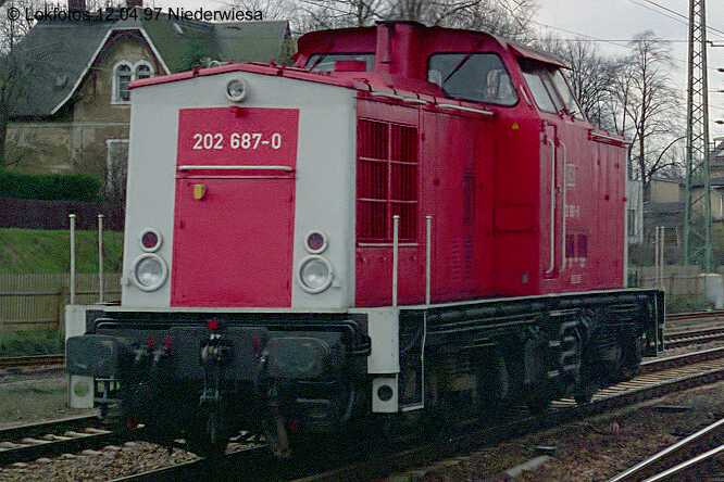 Kein weiteres Foto der Lok 687 vorhanden