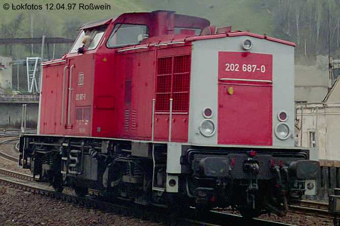 Kein weiteres Foto der Lok 687 vorhanden