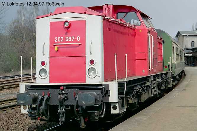 Kein weiteres Foto der Lok 687 vorhanden