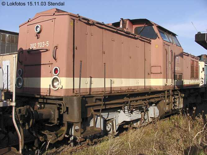 Kein weiteres Foto der Lok 703 vorhanden