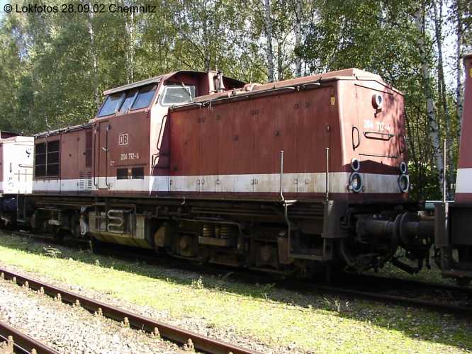 Kein weiteres Foto der Lok 712 vorhanden