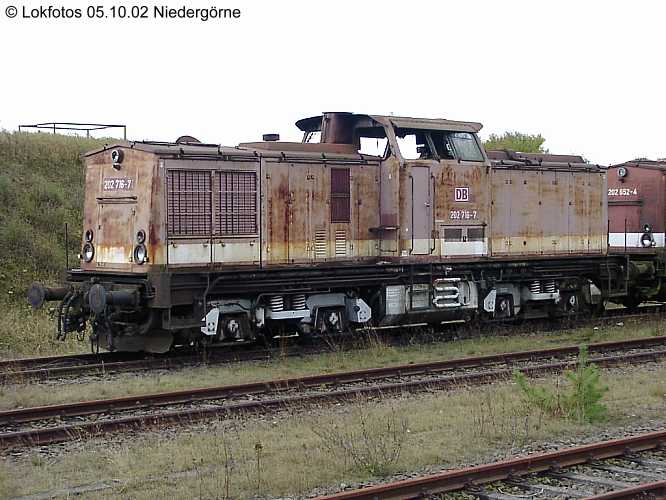 Kein weiteres Foto der Lok 716 vorhanden