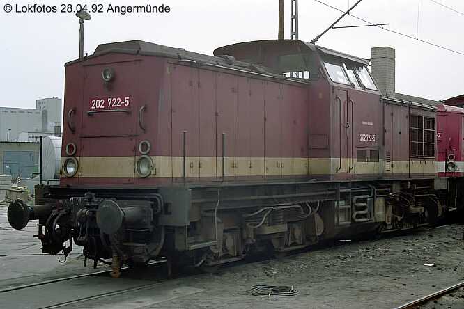 Kein weiteres Foto der Lok 722 vorhanden