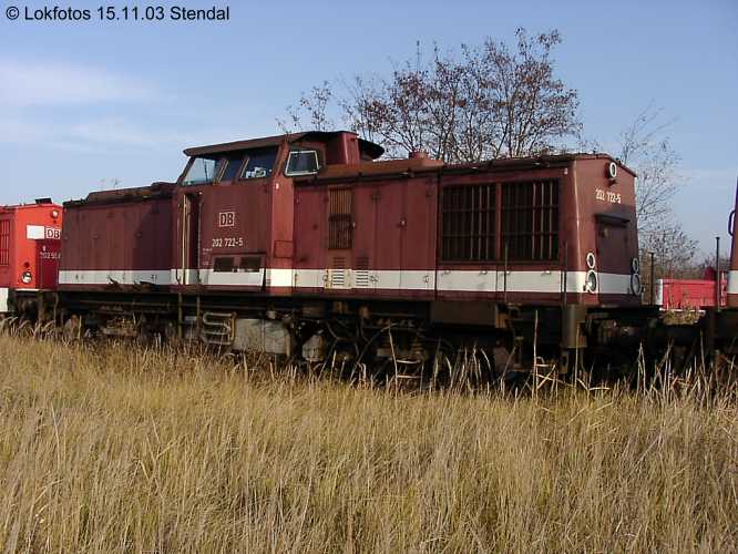 Kein weiteres Foto der Lok 722 vorhanden