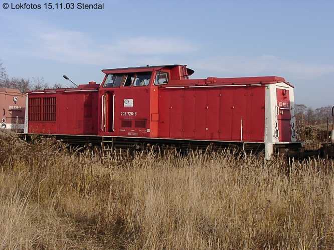 Kein weiteres Foto der Lok 726 vorhanden