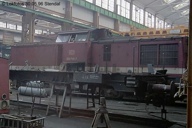 Kein weiteres Foto der Lok 735 vorhanden