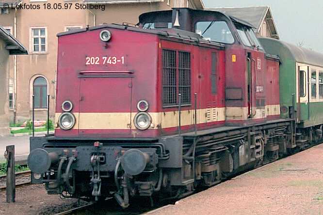 Kein weiteres Foto der Lok 743 vorhanden