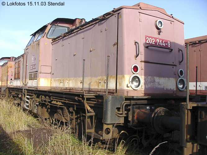 Kein weiteres Foto der Lok 744 vorhanden