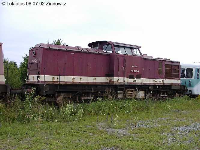 Kein weiteres Foto der Lok 792 vorhanden
