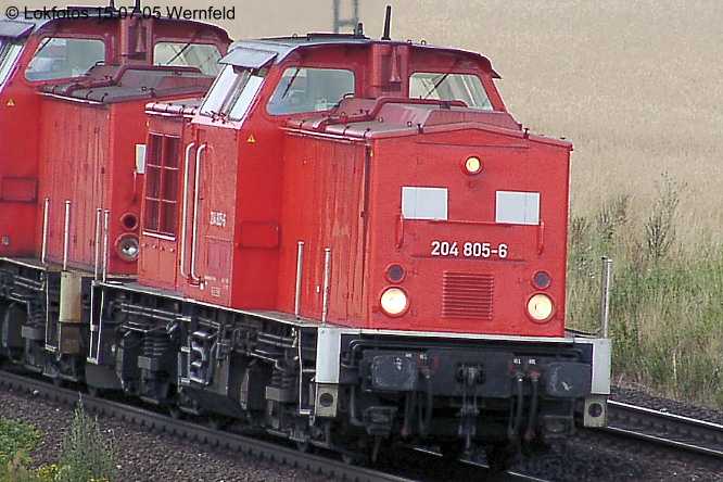Kein weiteres Foto der Lok 805 vorhanden