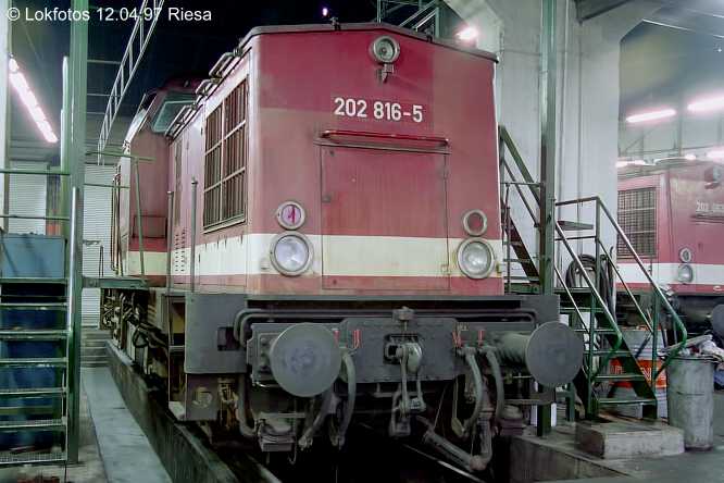 Kein weiteres Foto der Lok 816 vorhanden