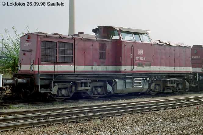 Kein weiteres Foto der Lok 820 vorhanden