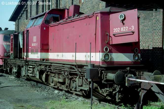 Kein weiteres Foto der Lok 822 vorhanden
