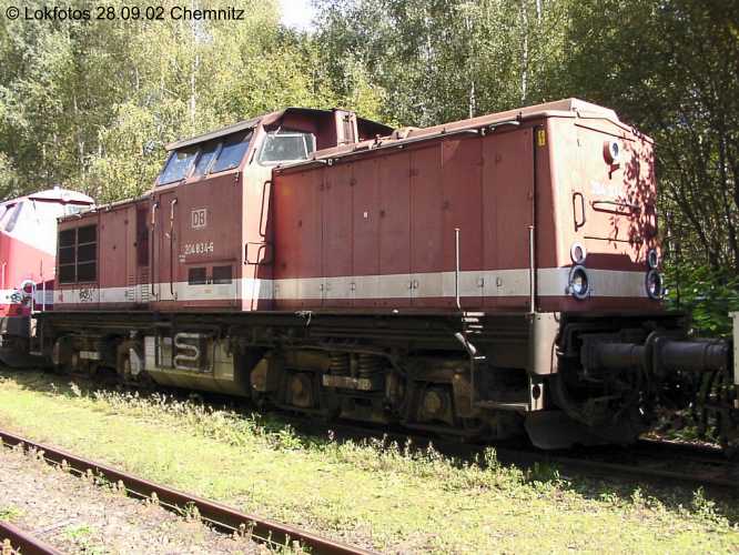 Kein weiteres Foto der Lok 834 vorhanden