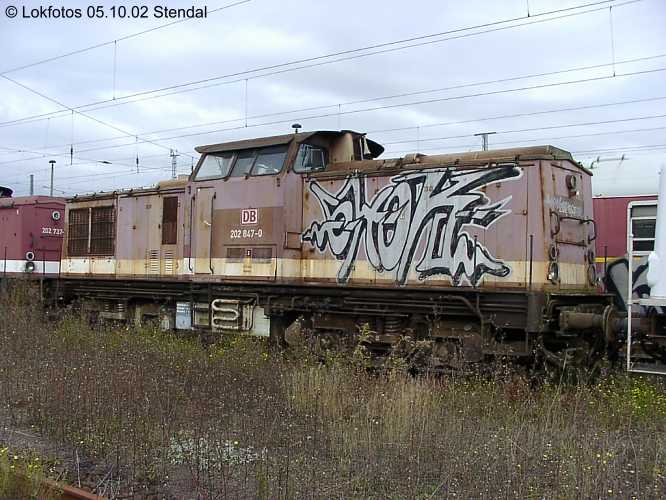 Kein weiteres Foto der Lok 847 vorhanden
