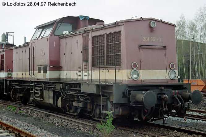 Kein weiteres Foto der Lok 851 vorhanden