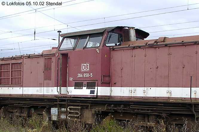 Kein weiteres Foto der Lok 858 vorhanden