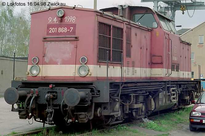 Kein weiteres Foto der Lok 868 vorhanden