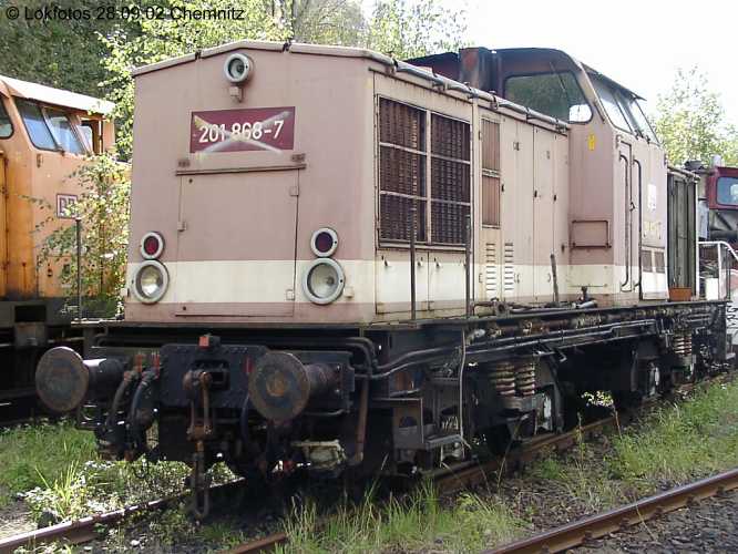 Kein weiteres Foto der Lok 868 vorhanden