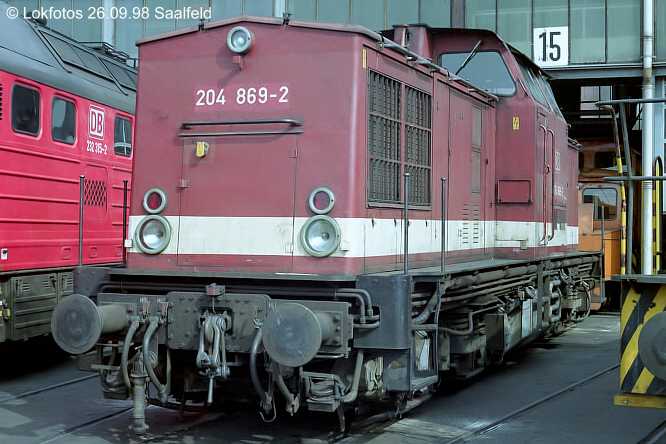 Kein weiteres Foto der Lok 869 vorhanden