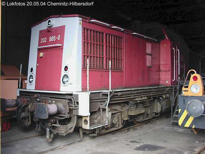 Kein weiteres Foto der Lok 885 vorhanden