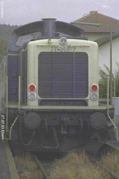 Kein weiteres Foto der Lok 056 vorhanden