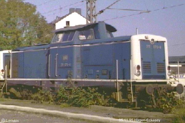 Kein weiteres Foto der Lok 070 vorhanden
