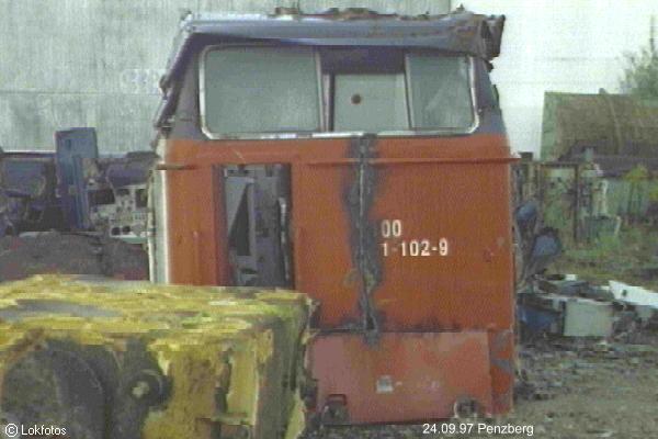 Kein weiteres Foto der Lok 102 vorhanden