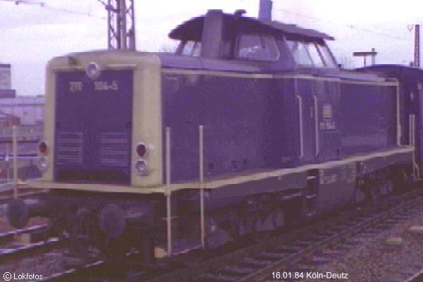 Kein weiteres Foto der Lok 104 vorhanden