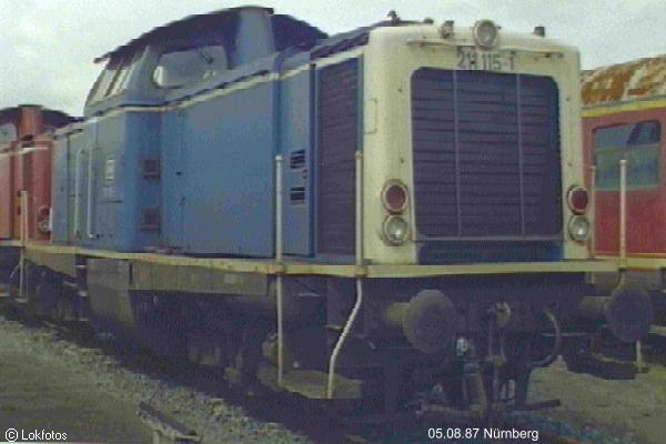 Kein weiteres Foto der Lok 115 vorhanden
