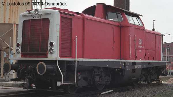 Kein weiteres Foto der Lok 005 vorhanden