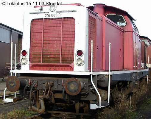 Kein weiteres Foto der Lok 005 vorhanden