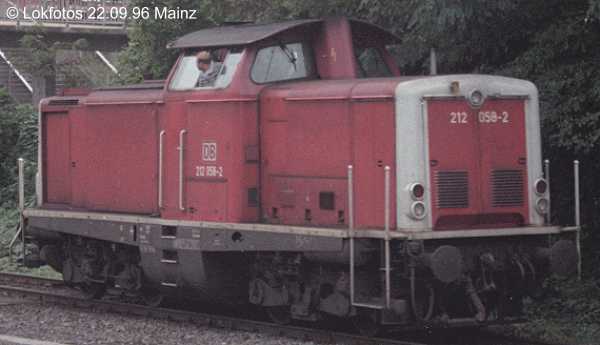 Kein weiteres Foto der Lok 058 vorhanden