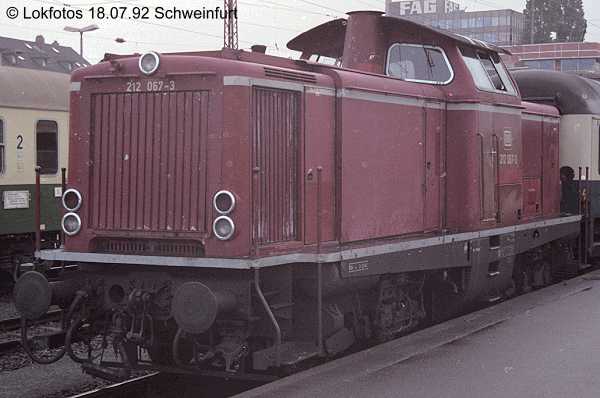 Kein weiteres Foto der Lok 067 vorhanden