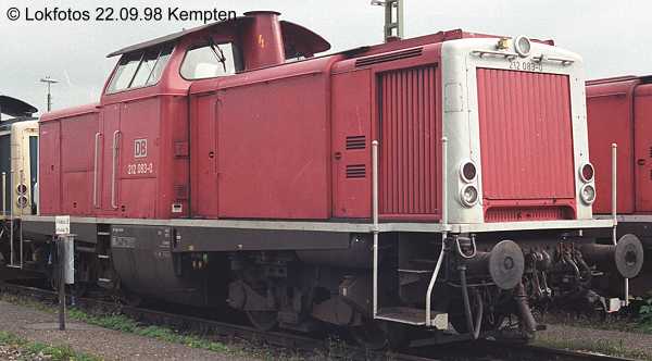 Kein weiteres Foto der Lok 083 vorhanden
