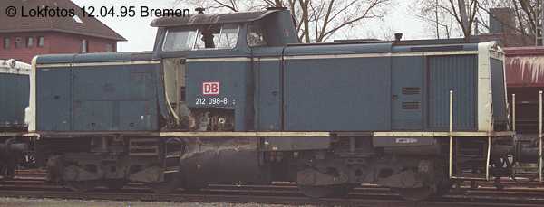 Kein weiteres Foto der Lok 098 vorhanden