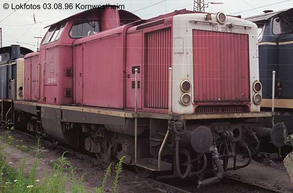 Kein weiteres Foto der Lok 106 vorhanden