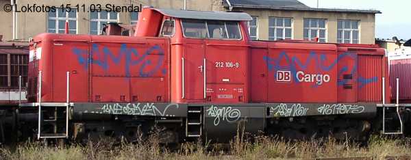 Kein weiteres Foto der Lok 106 vorhanden