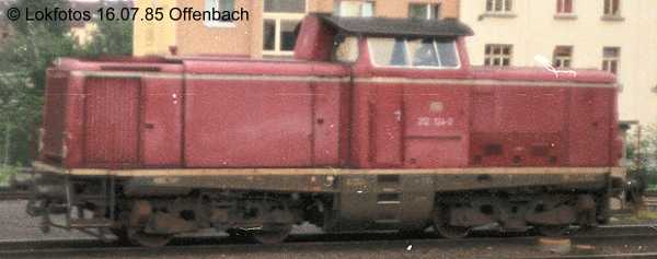 Kein weiteres Foto der Lok 124 vorhanden