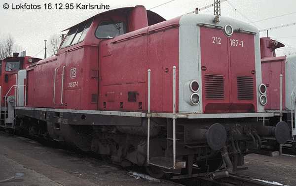 Kein weiteres Foto der Lok 167 vorhanden