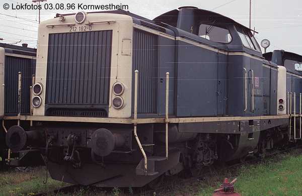 Kein weiteres Foto der Lok 182 vorhanden