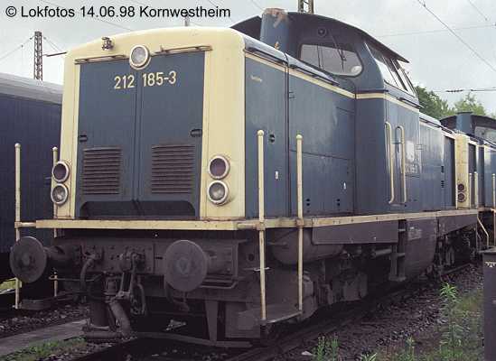 Kein weiteres Foto der Lok 185 vorhanden