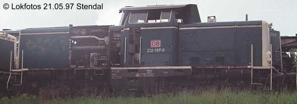 Kein weiteres Foto der Lok 197 vorhanden