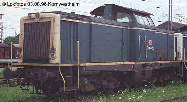 Kein weiteres Foto der Lok 199 vorhanden
