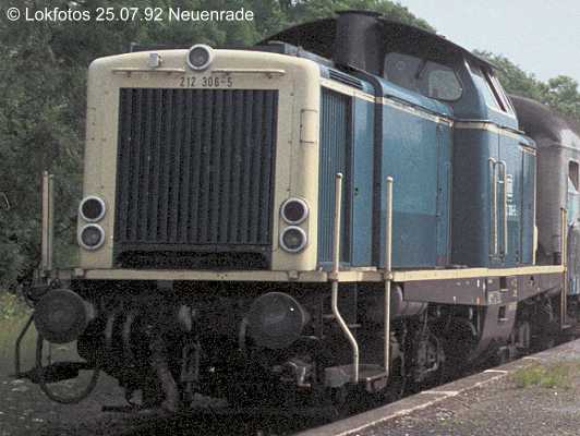 Kein weiteres Foto der Lok 306 vorhanden