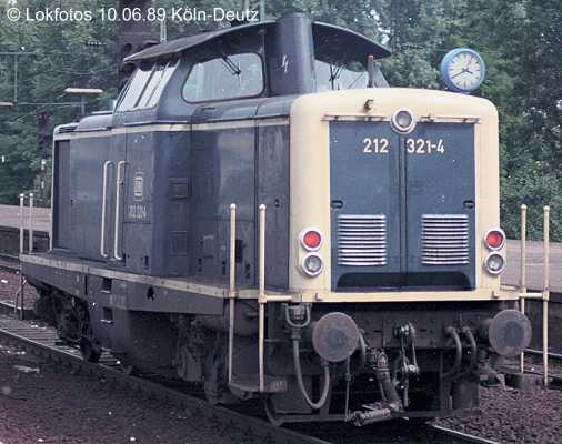 Kein weiteres Foto der Lok 321 vorhanden