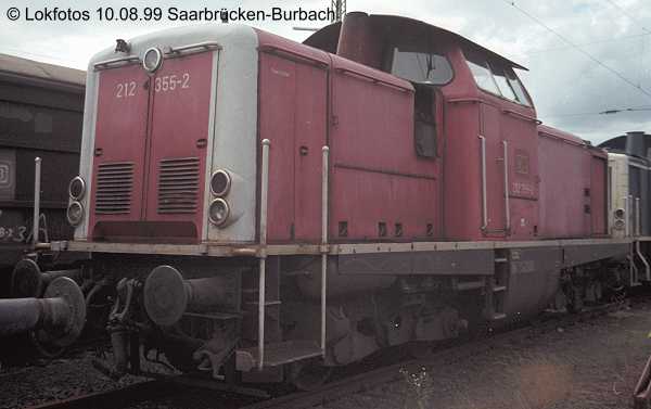 Kein weiteres Foto der Lok 355 vorhanden